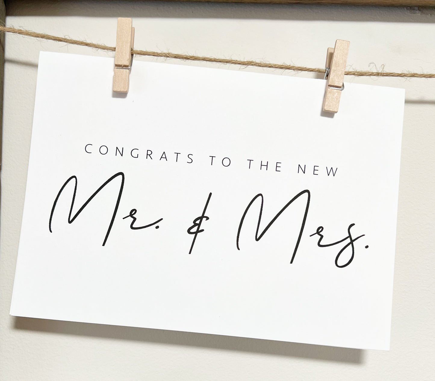 Congrats to the new Mr. & Mrs.