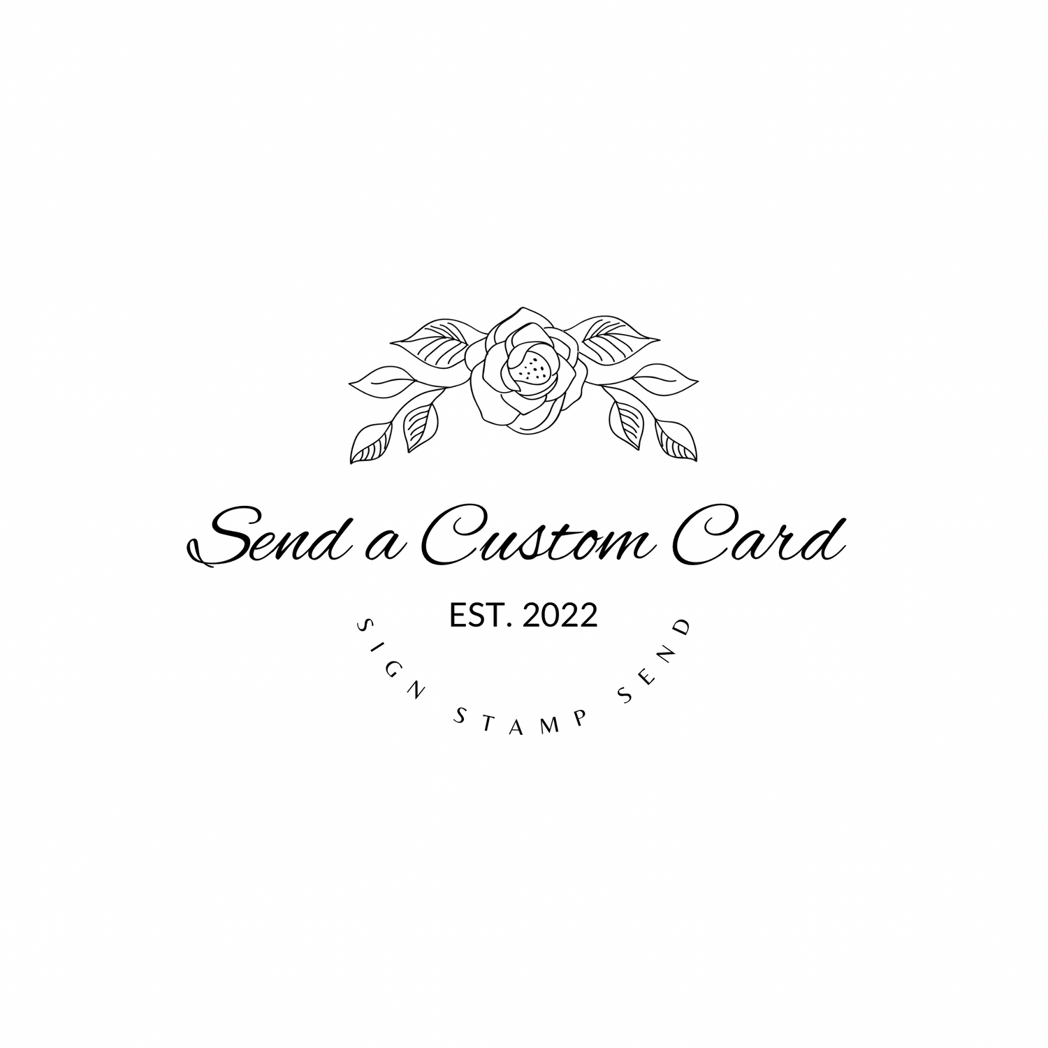 Send a Custom Card main page logo.
