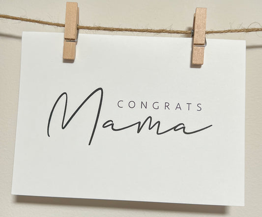 Congrats Mama